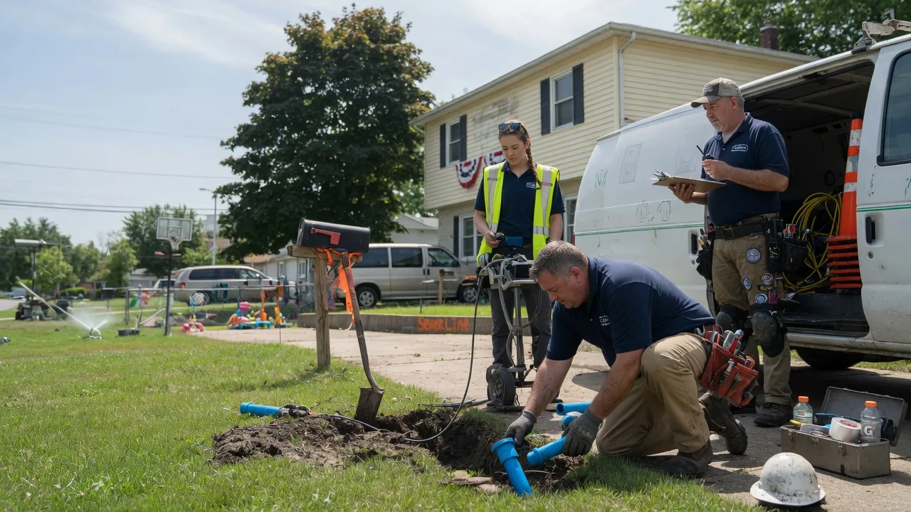 Slab Leak Repair in Edinburg, PA near me